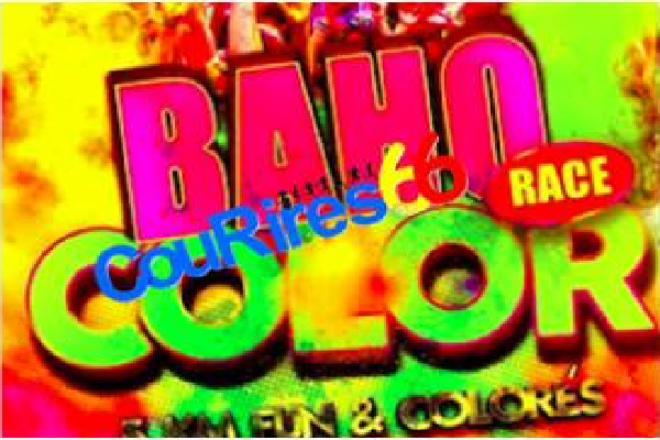 5 KM COLOR RUN FESTI BAHO SAMEDI 11 JUIN